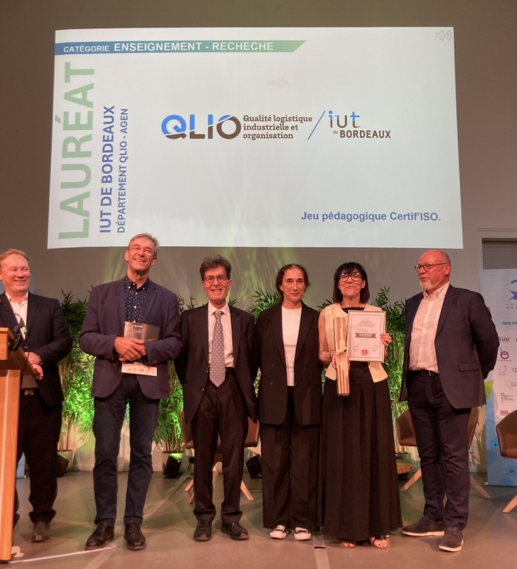 5 enseignants QLIO (IUT et école d’ingénieurs) remportent le Prix des ...
